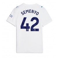 Manchester City Antoine Semenyo #42 Kolmaspaita Naiset 2026-27 Lyhythihainen